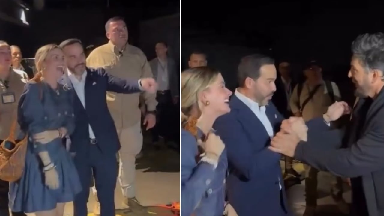 Ricardo Arjona coincidió con Abelardo De La Espriella y Ana Lucía Pineda