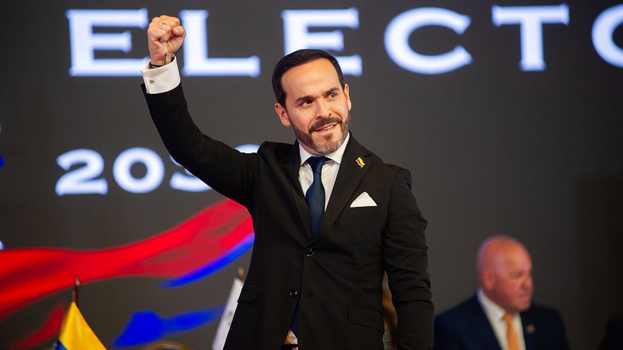 Abelardo De La Espriella, presidente electo de los colombianos, el 25 de junio de 2026, en Bogotá