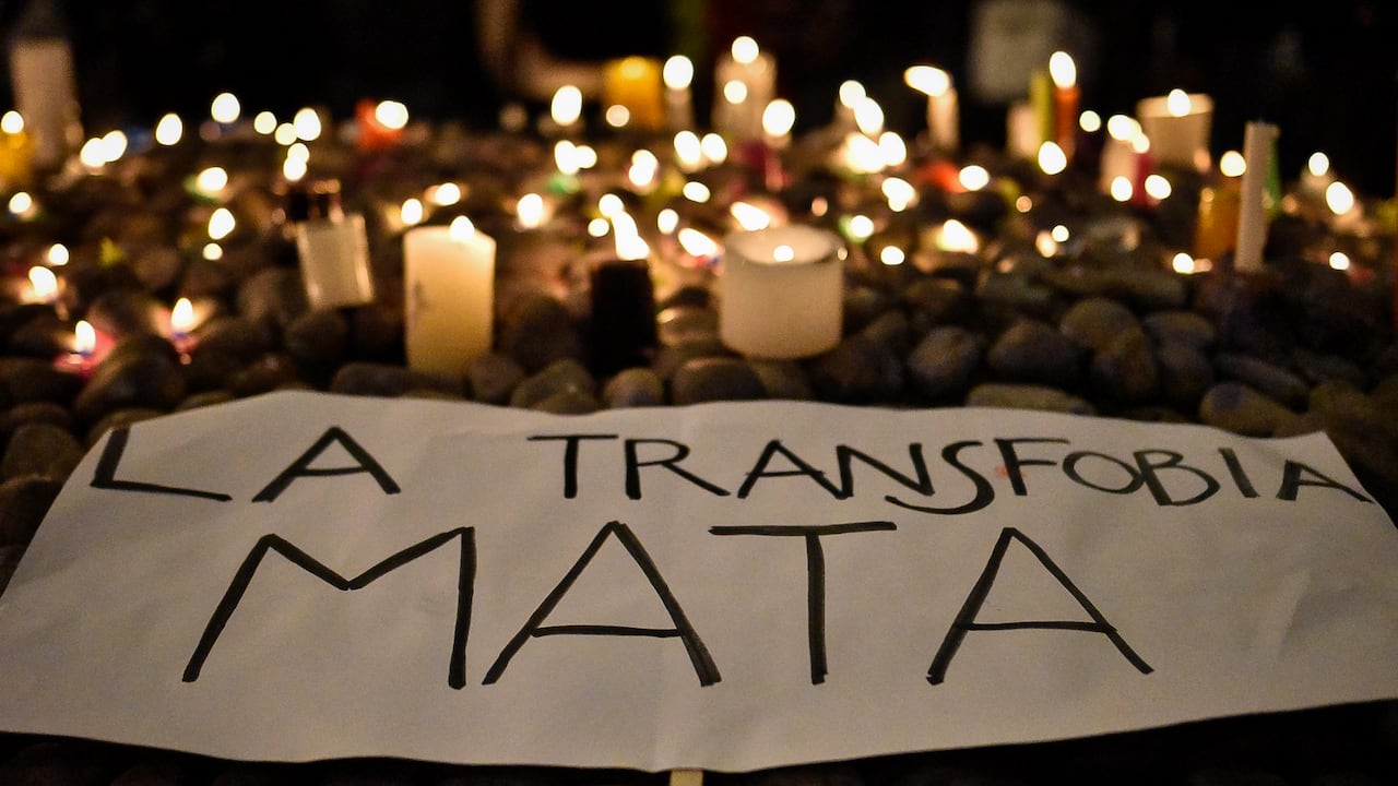Ataque a mujer trans. (Colprensa - Cristian Bayona).