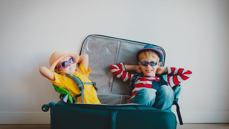 La tecnología, los niños y las vacaciones.