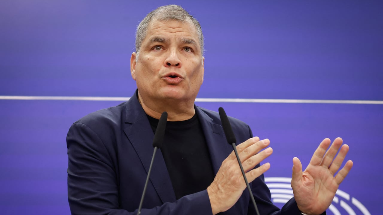 Rafael Correa fue presidente de Ecuador por 10 años.