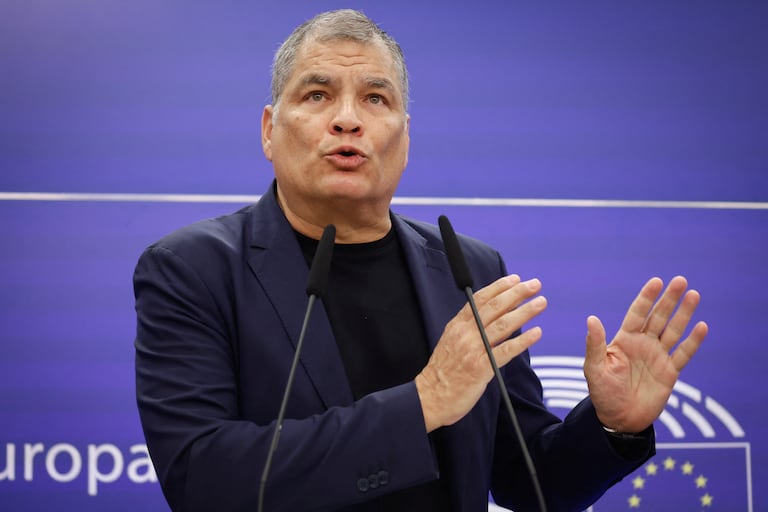 Rafael Correa fue presidente de Ecuador por 10 años.