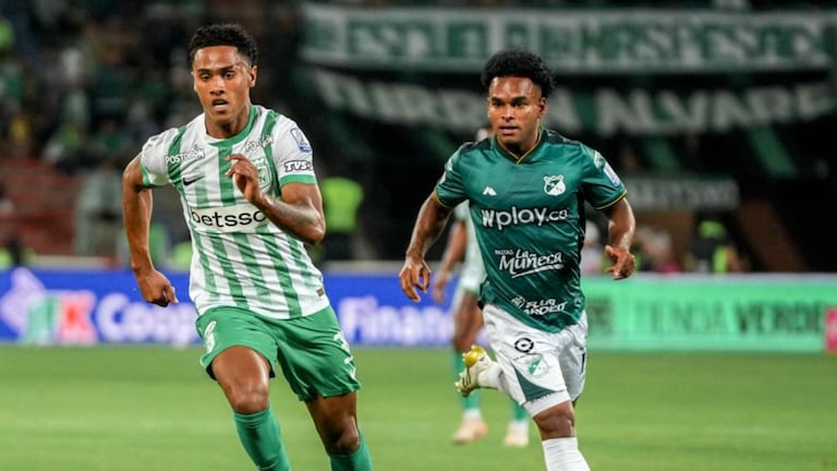 Atlético Nacional vs Deportivo Cali por la fecha 15 de la Liga BetPlay 2025-ll