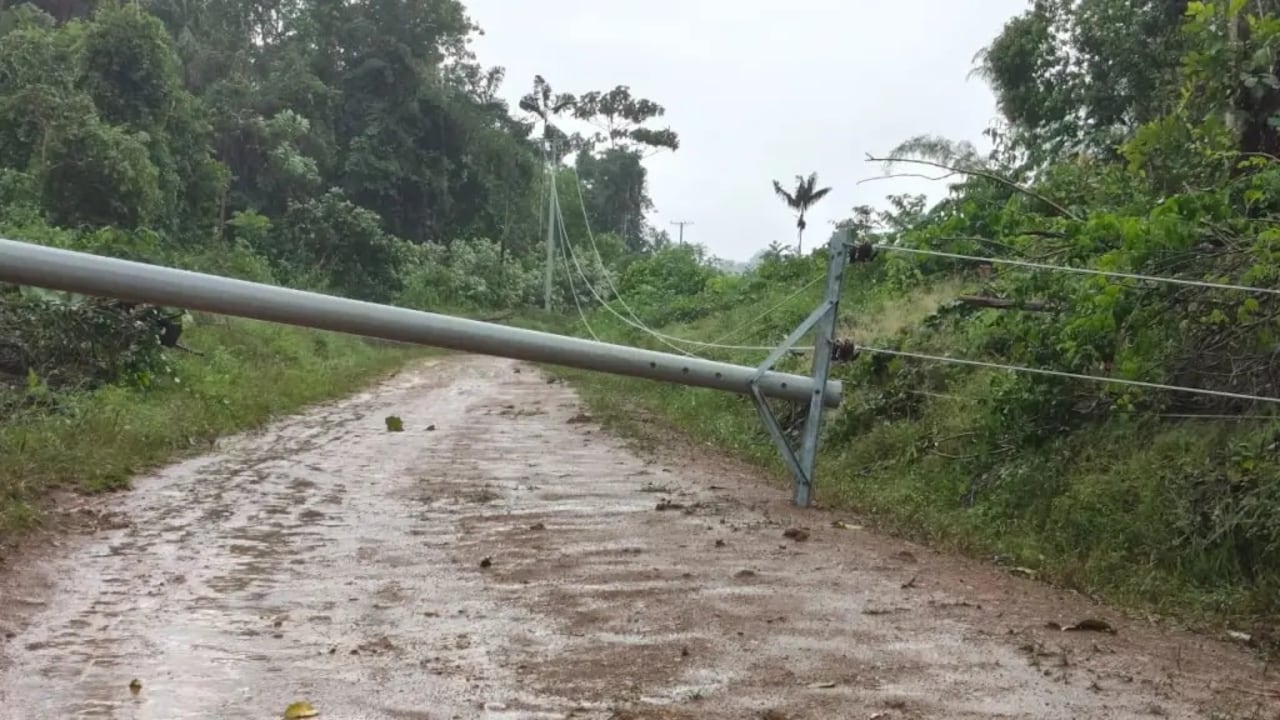 Fuertes vientos causan emergencia en zona rural de Nariño y dejan a cientos de familias afectadas