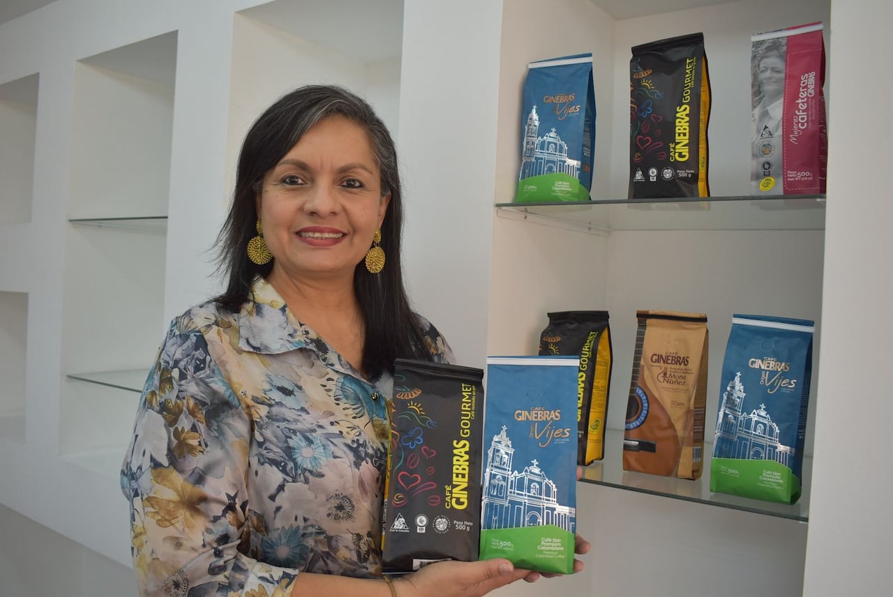 Eugenia Balanta, gerente de Cafexcoop, empresa que produce y comercializa el café del Valle. Foto: suministrada por la empresa.