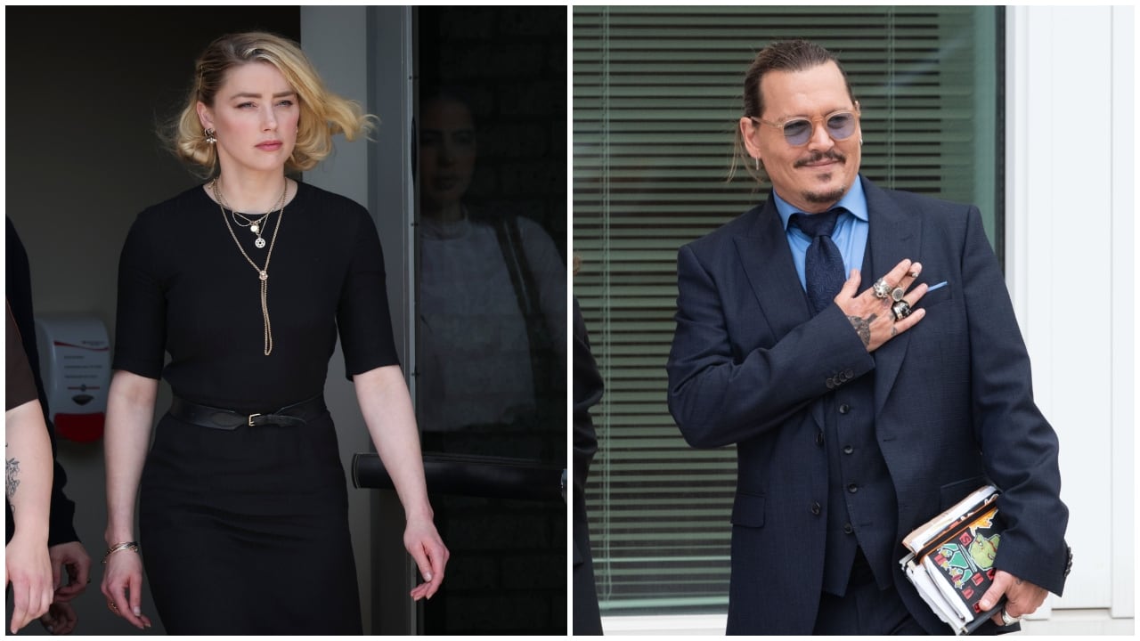Amber Heard y Johnny Depp