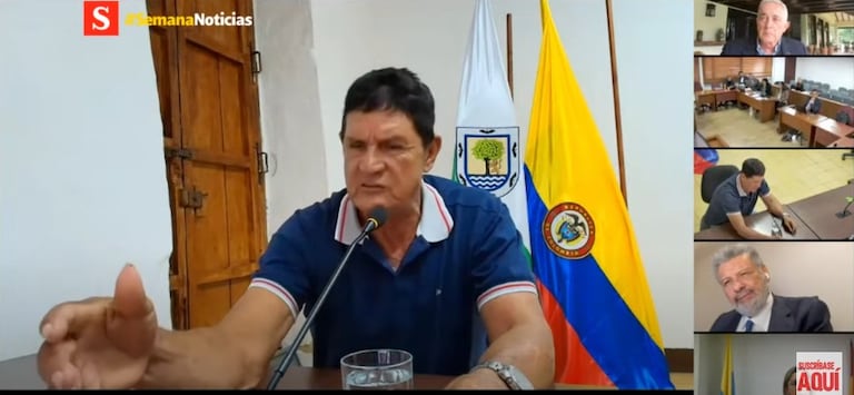 Óscar Monsalve, padre de Juan Guillermo Monsalve declaró en el juicio contra el expresidente Uribe.