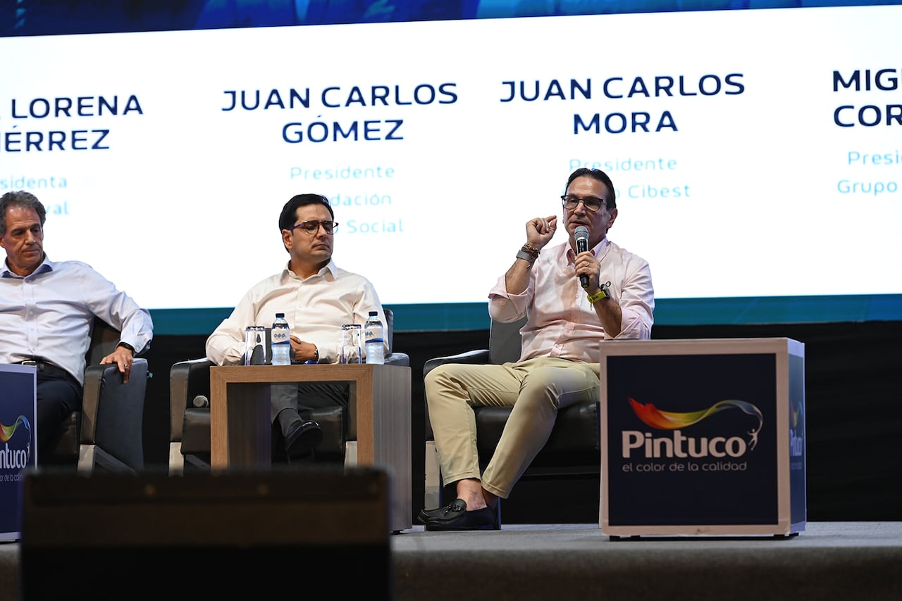 Representantes del sector financiero participaron el Congreso Colombiano de la Construcción, donde plantearon ideas para reactivar el sector financiero. Foto suministrado por Camacol