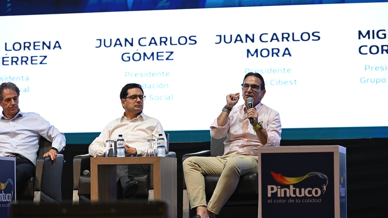 Representantes del sector financiero participaron el Congreso Colombiano de la Construcción, donde plantearon ideas para reactivar el sector financiero. Foto suministrado por Camacol