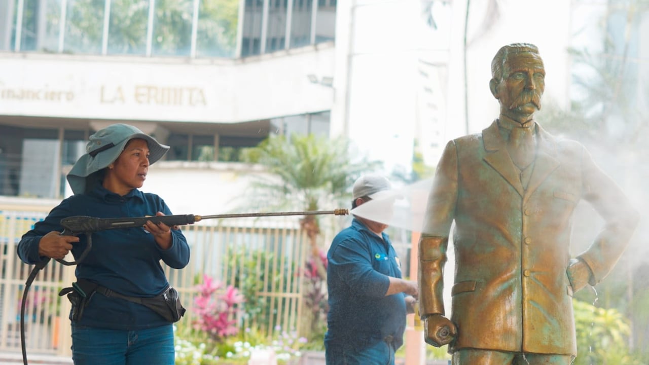 Varias entidades distritales participaron en la intervención realizada en el centro de Cali.