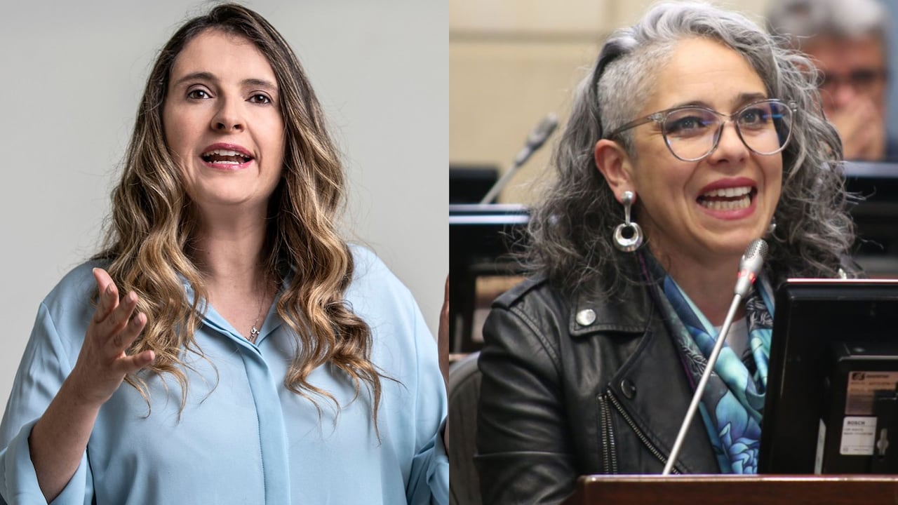 Paloma Valencia y María José Pizarro.