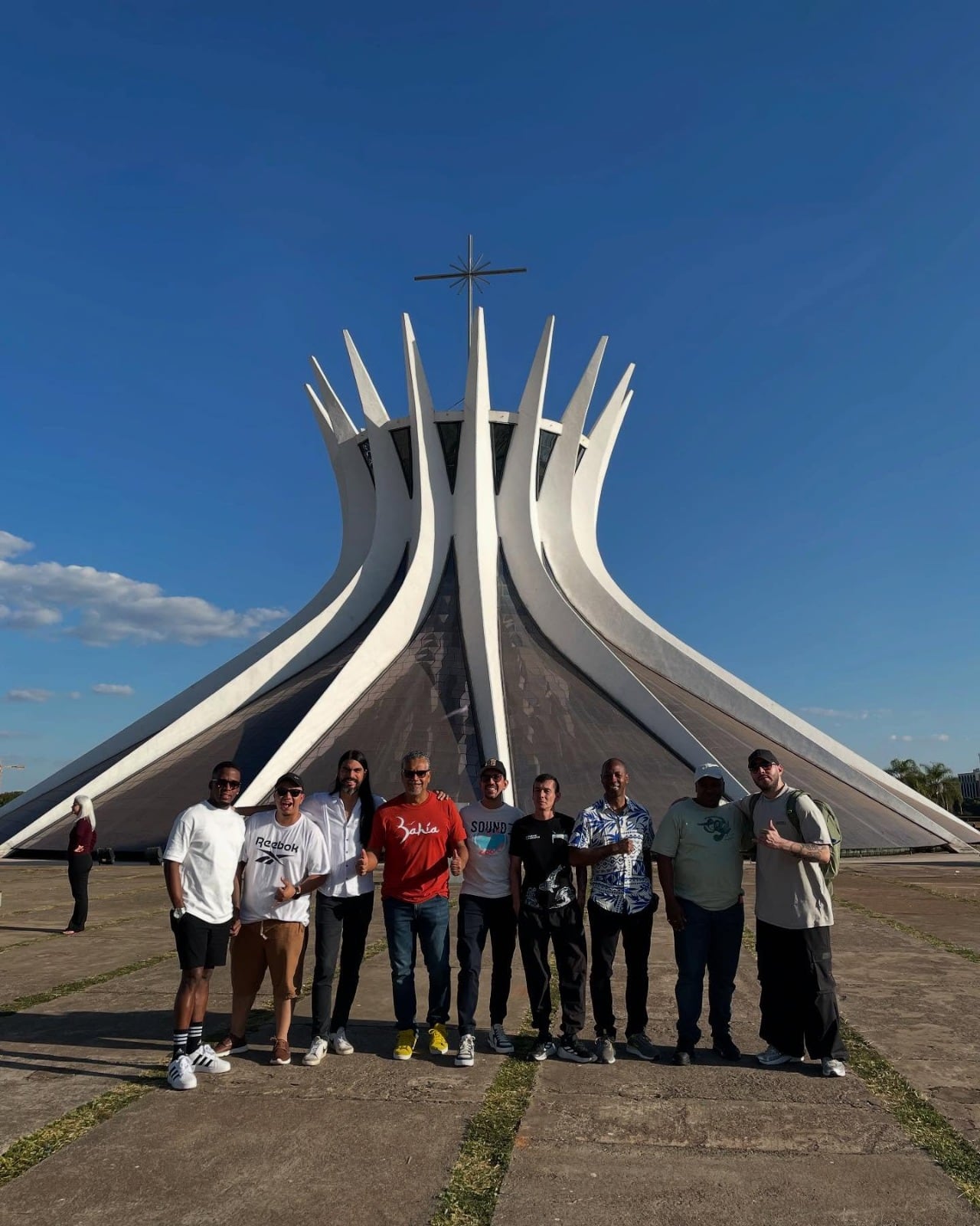 El Grupo Bahía Ensamble estuvo en Brasil, donde fue recibido por el Embajador de Colombia Guillermo Rivera y el agregado cultural.
