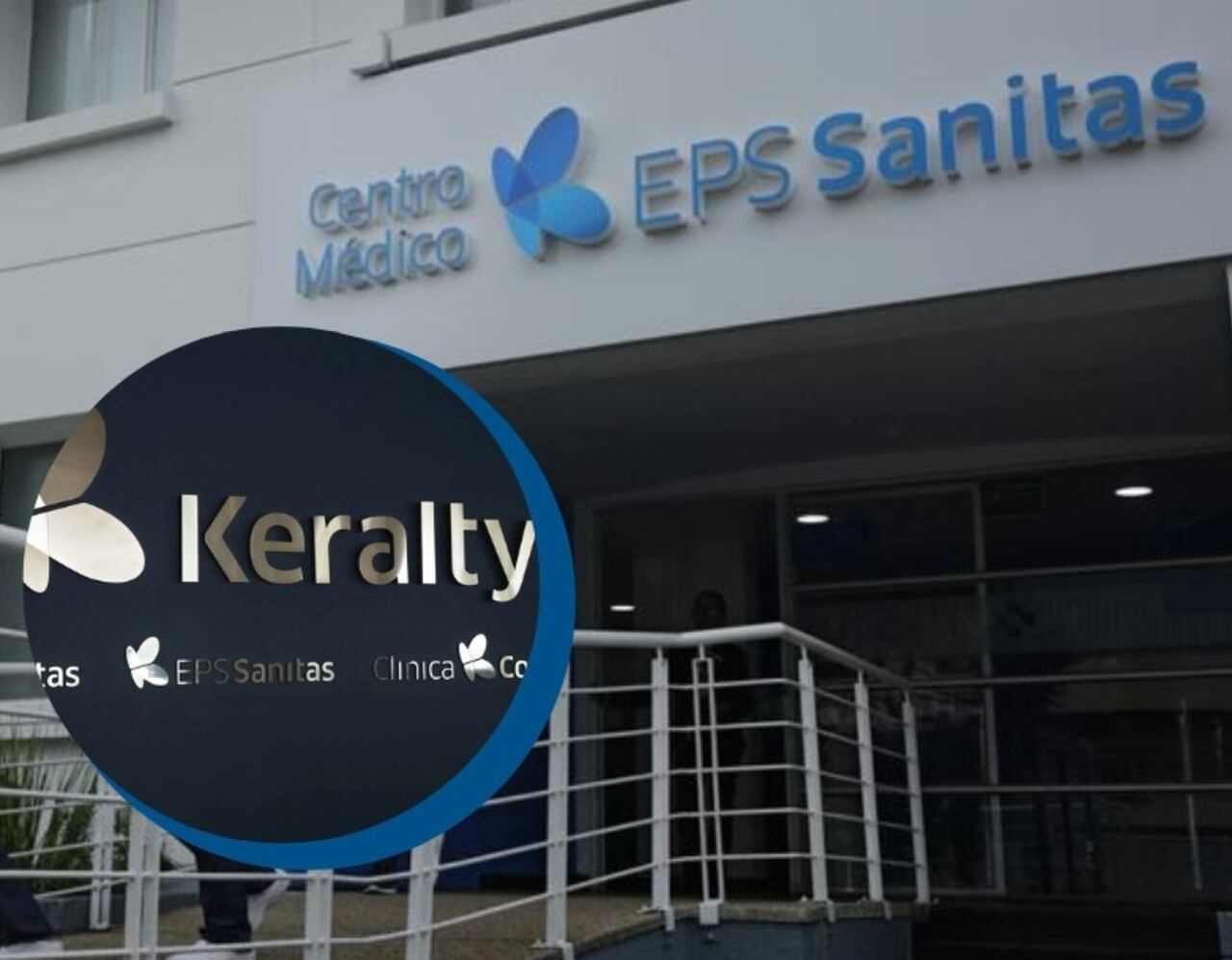 Keralty es un grupo empresarial dedicado a la gestión de riesgos en salud, que incluye a EPS Sanitas como una de sus empresas.