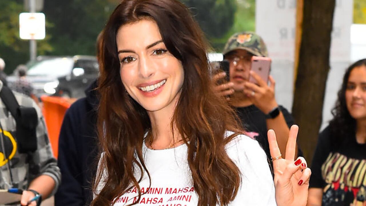 El radical cambio de Anne Hathaway para su próximo film.