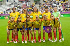 Imagen del partido entre Colombia y Corea del Norte por la fase de grupos del Mundial Femenino Sub-20 de Polonia 2026.