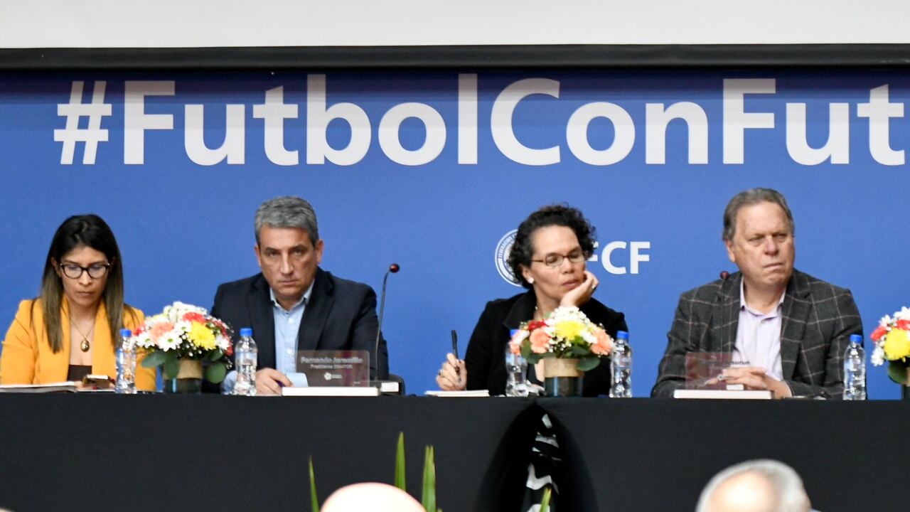 Imagen de la asamblea extraordniaria de la Dimayor en septiembre del 2023.