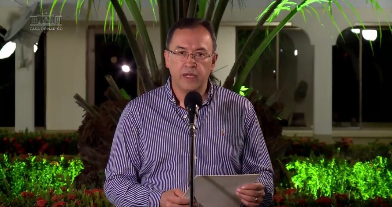 Ministro del Interior Alfonso Prada