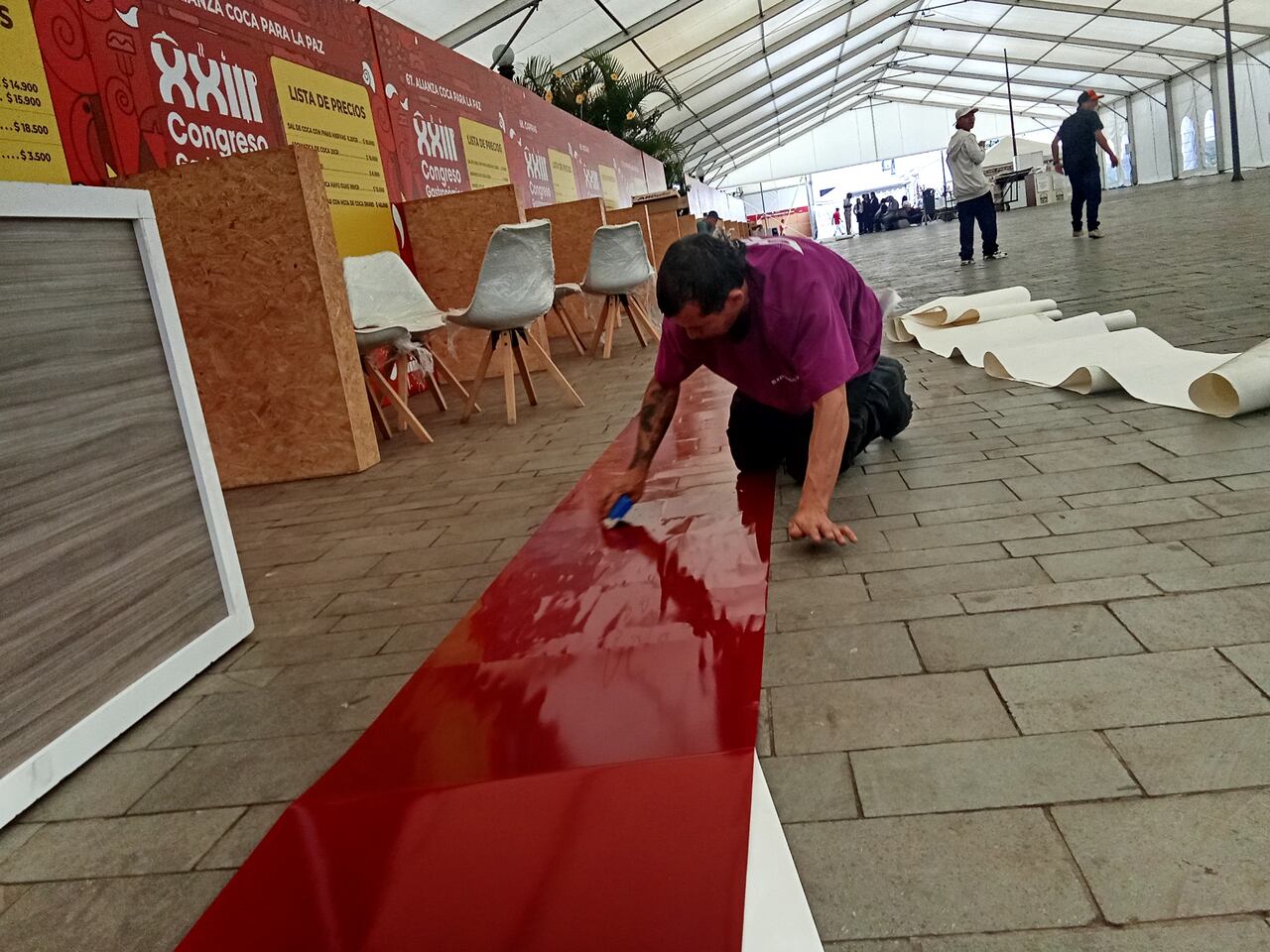 Así se van perfeccionando los detalles de este importante evento cultural, que tiene como escenario el tradicional Parque Caldas de la ciudad de Popayán.