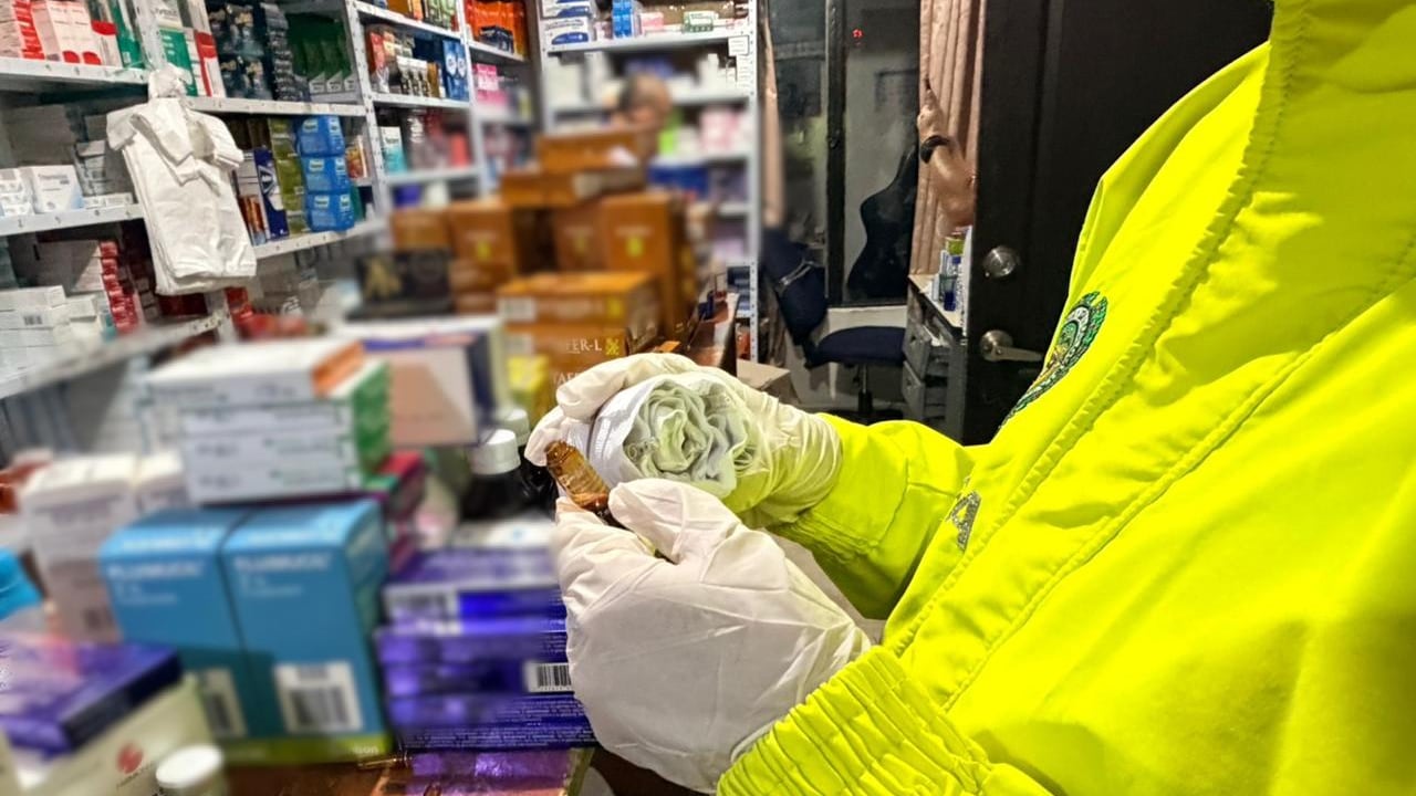 En el operativo fueron capturadas nueve personas y se incautó un arma de fuego.