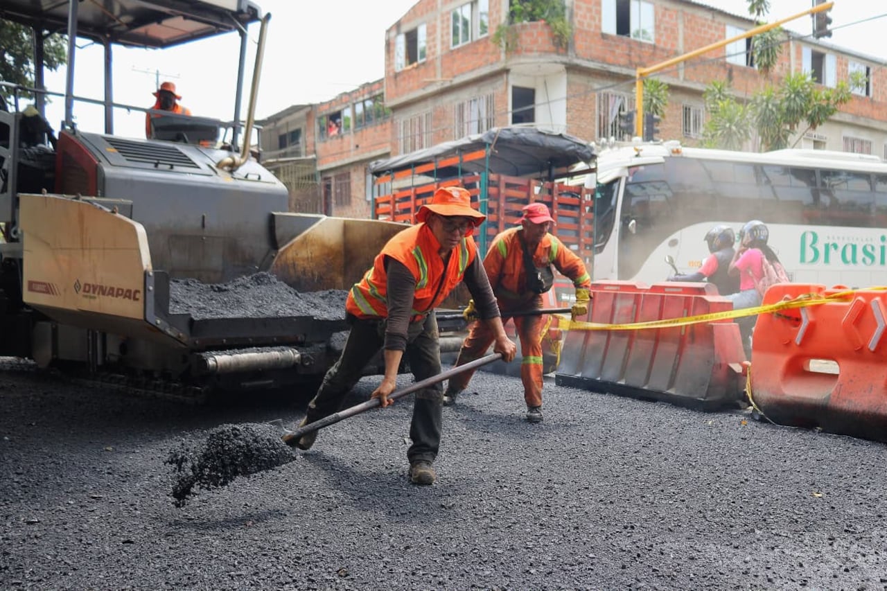 Recuperación de la Avenida Ciudad de Cali supera el 95 % en el tramo 2