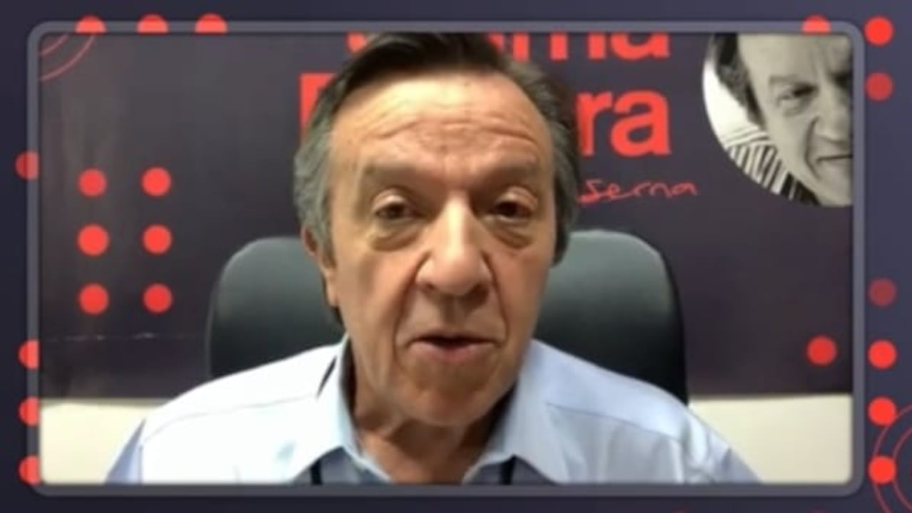 Paulo Laserna en su programa de entrevistas