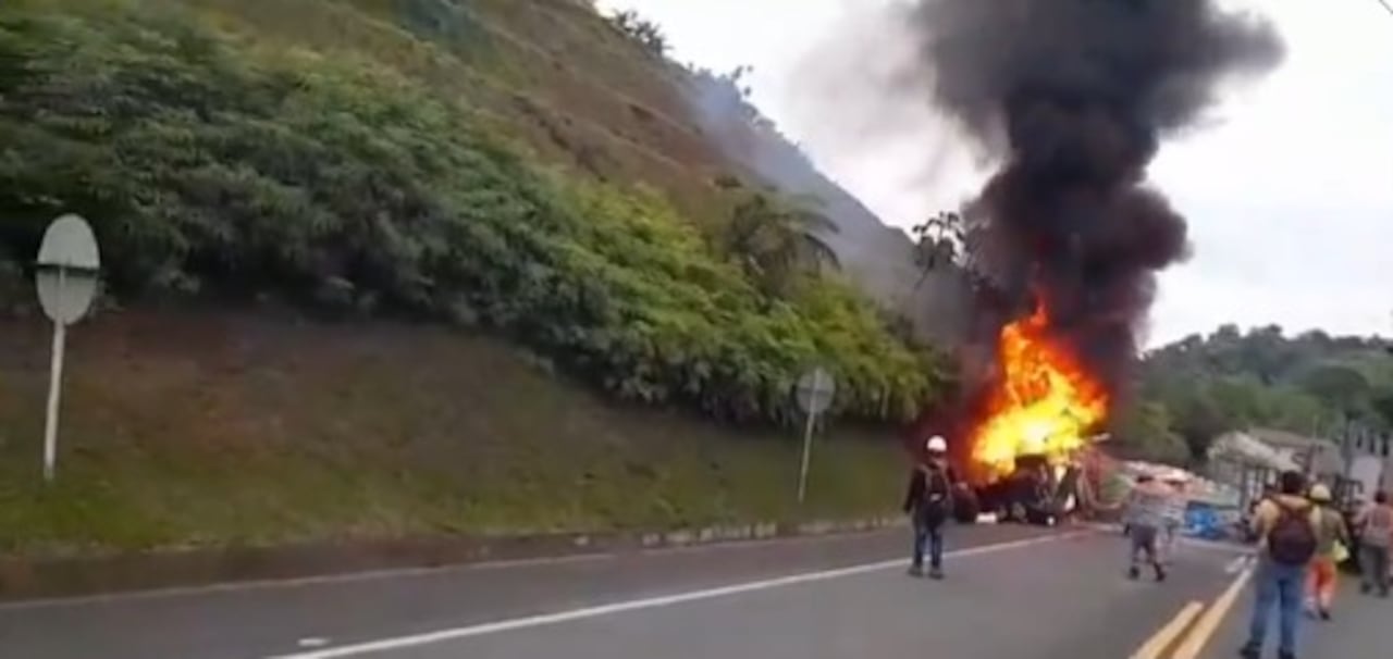 Grave accidente en la vía Panamericana.