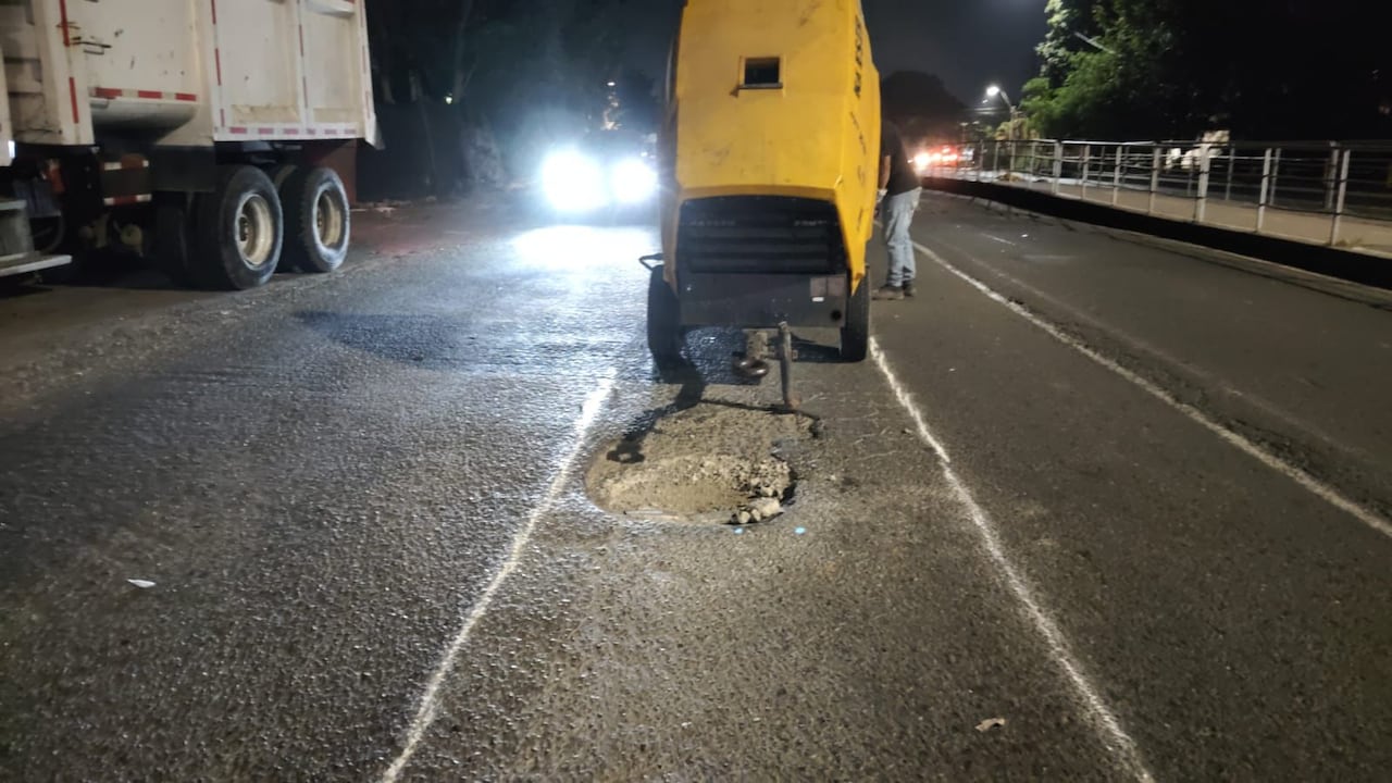 El tramo ubicado frente al ingreso a La Escombrera presenta condiciones estables para la circulación vehicular luego de las labores ejecutadas por Infraestructura.