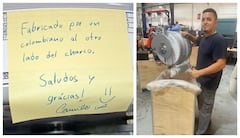 Cristian Camilo Martínez Marín, mecánico industrial que desde España participó en la fabricación de un repuesto para el Metro de Medellín.