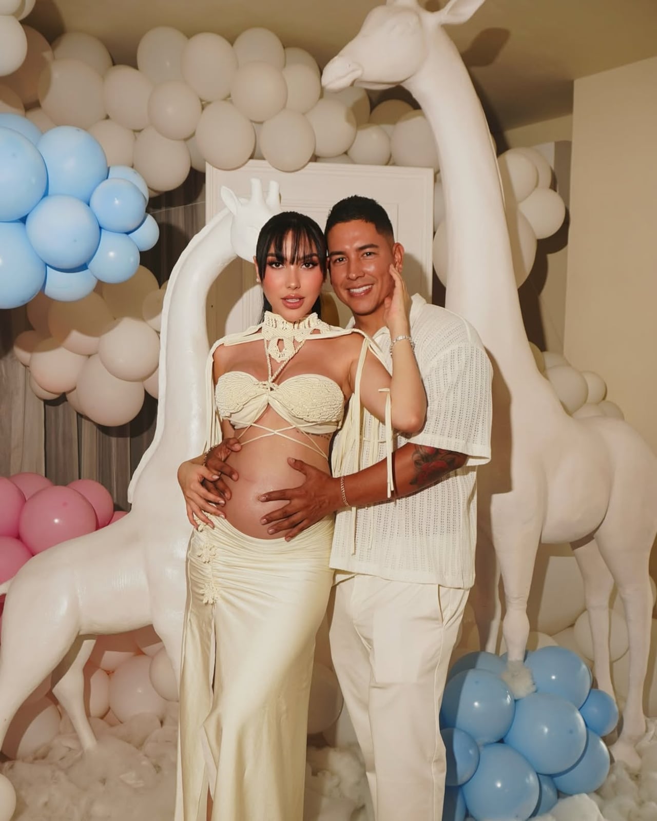 Aida Victoria Merlano y Juan David Tejada mostraban su relación en redes sociales.