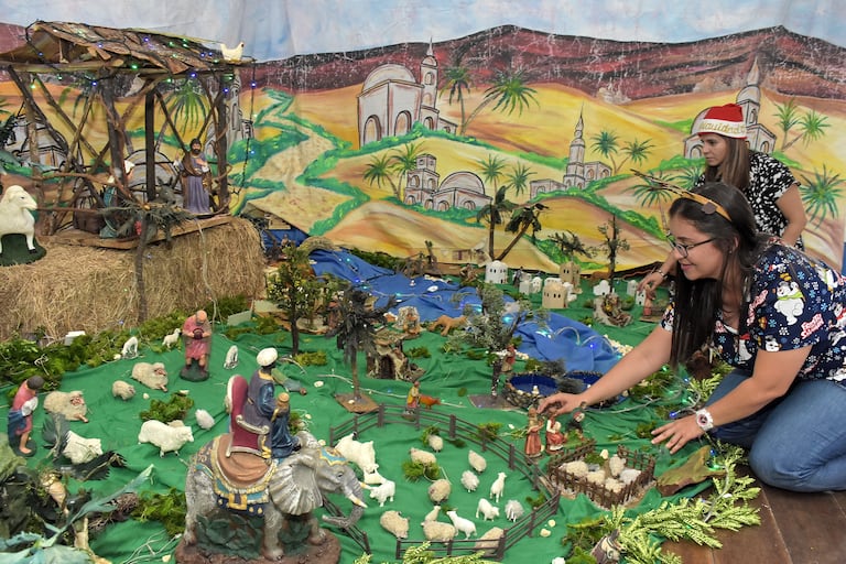 Celebración Novena Navideña Instituto de Ciegos y Sordos.