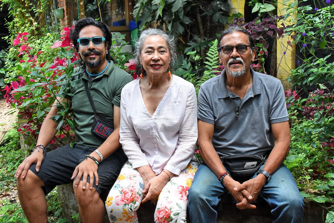 Miembros de la Casa de Los Títeres en el Festival Internacional de Títeres 2026.