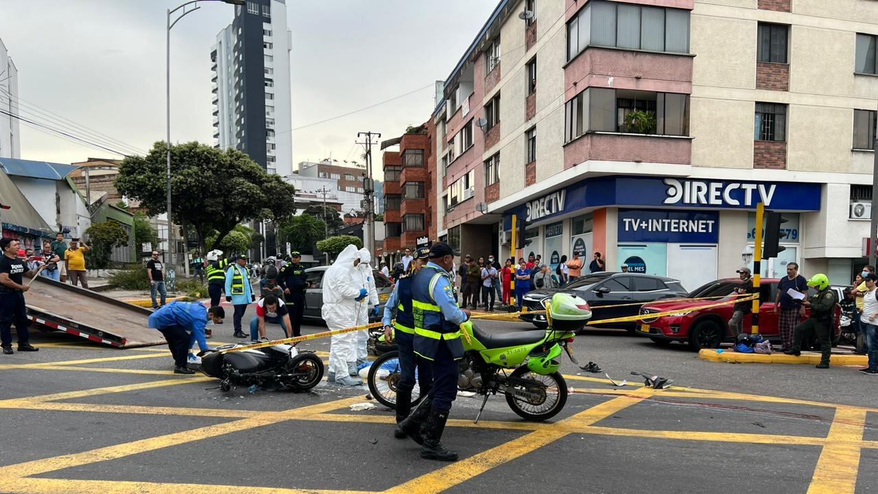 Por posible omisión de un semáforo, una estudiante de medicina fue víctima de un accidente en Bucaramanga y falleció