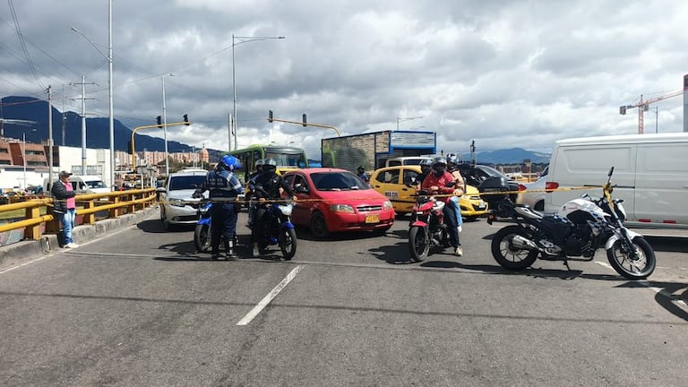 Protestas en la Plaza de Bolívar y San Victorino generan bloqueos viales.