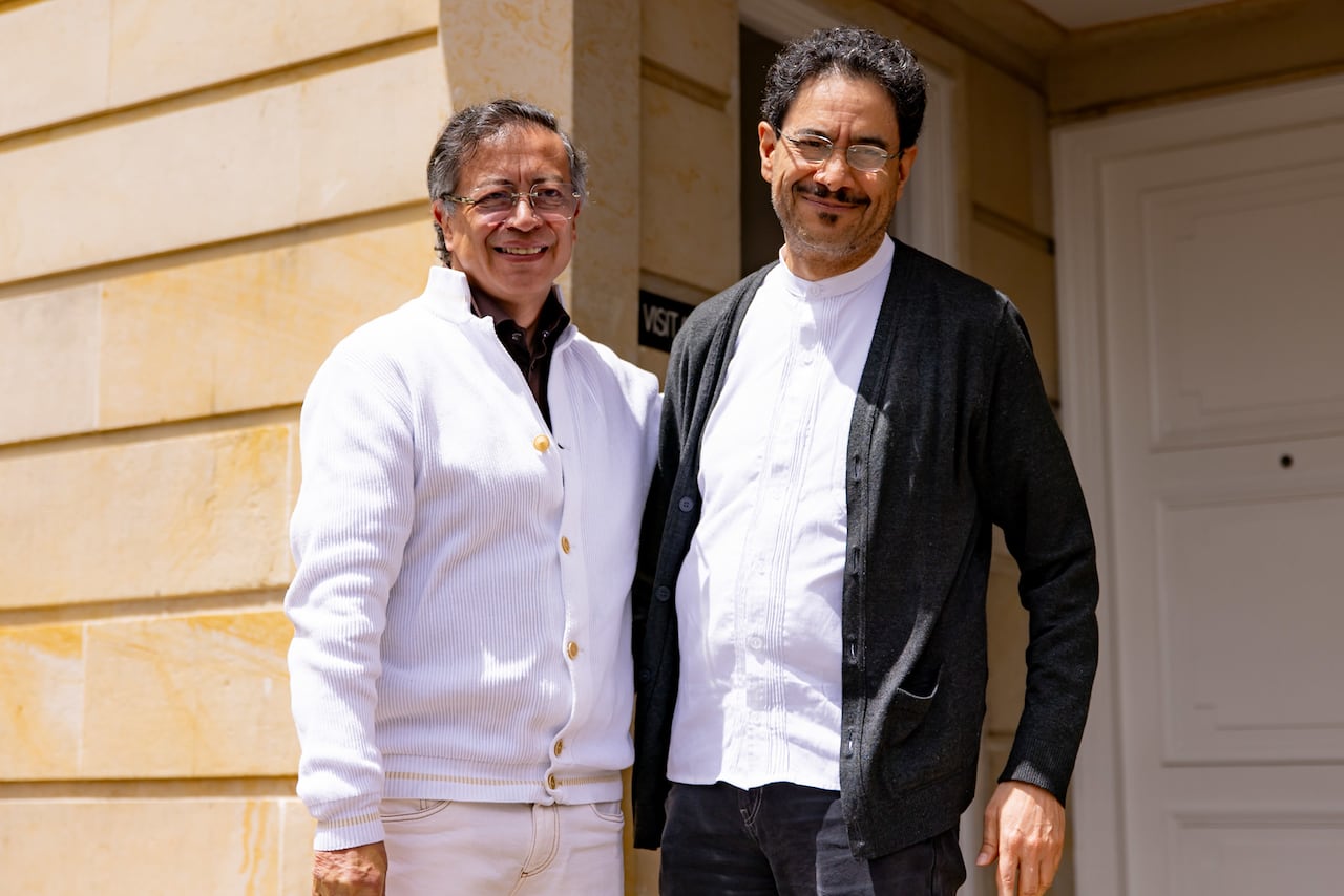 Iván Cepeda y Gustavo Petro