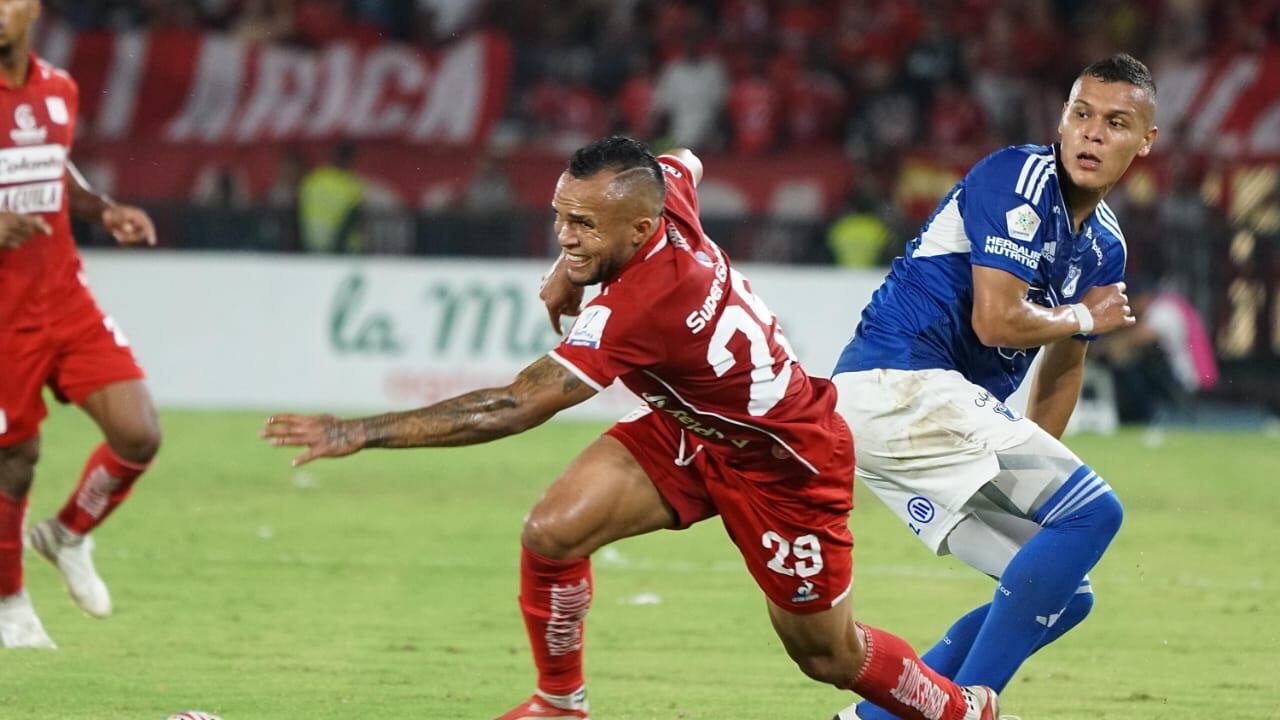 América Millonarios en el estadio Pascual Guerrero