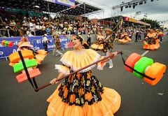 El desfile de La Fiesta de Mi Pueblo recorrió las calles de Cali, mostrando la diversidad cultural de los municipios vallecaucanos.