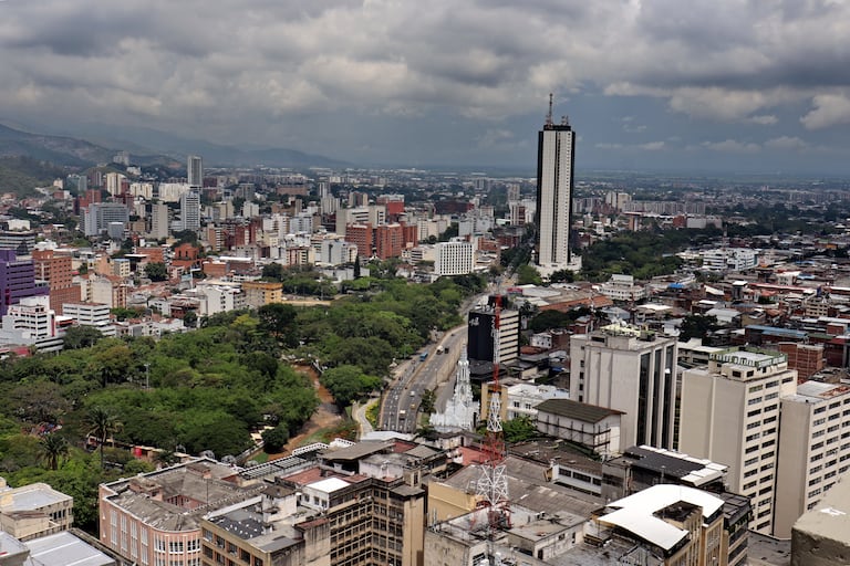 Panorámicas de Cali desde el centro de la ciudad