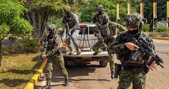 El Ejército y la Policía patrullan las calles de Cali para mitigar cualquier amenaza de las disidencias de las Farc.