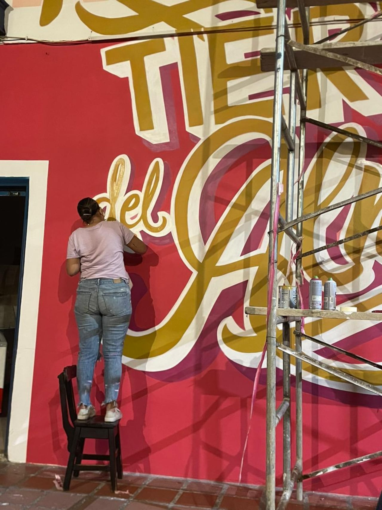El mural “Roldanillo, Tierra del Alma” se convirtió en uno de los puntos más fotografiados del municipio.