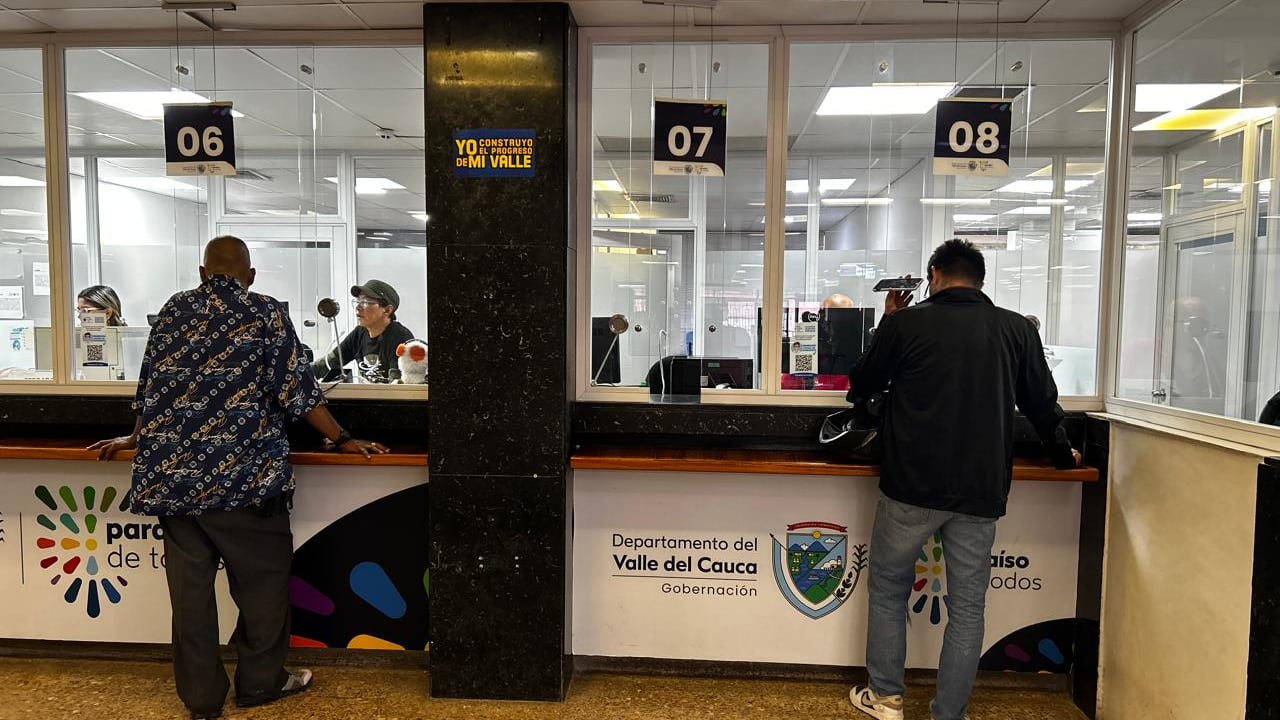 Pago del impuesto vehicular en el Valle