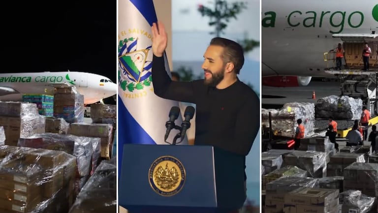 Nayib Bukele anuncia envío de 51 toneladas de ayuda humanitaria a Colombia