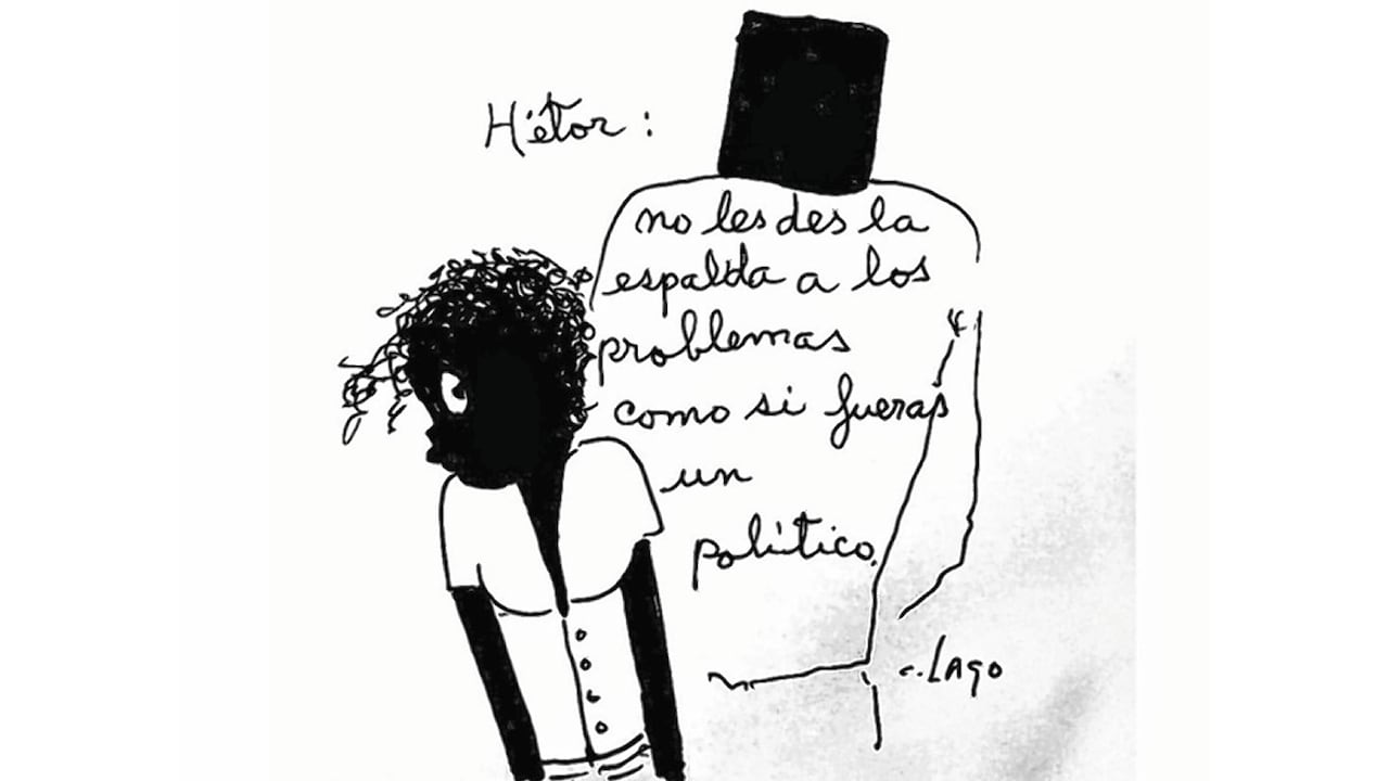 Caricatura de Nieves, 30 de enero de 2025.