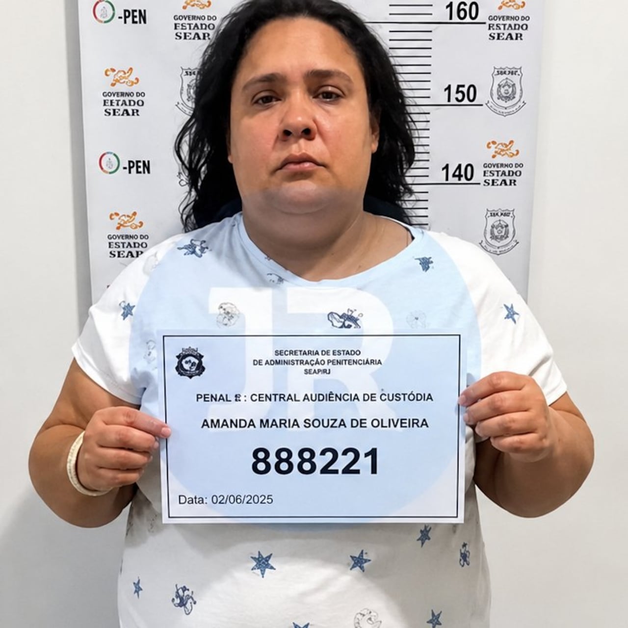 Amanda Maria Souza de Olivera fue detenida por hacerse pasar por una niña de 12 años.