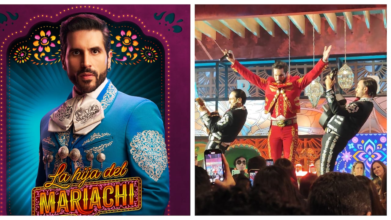 Brian Moreno interpreta a Manuel Rodríguez “El Coloso” en La Hija del Mariachi.