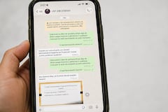 Esta es el chat que reveló el concejal Roberto Ortiz en la plenaria del Concejo del martes 25 de agosto.