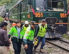 La empresa Ferrocarril Transandino, concesionaria de la vía férrea del sureste de Perú, confirmó el choque entre los trenes de Inca Rail y PeruRail e informó que se registraron “daños personales y materiales”.