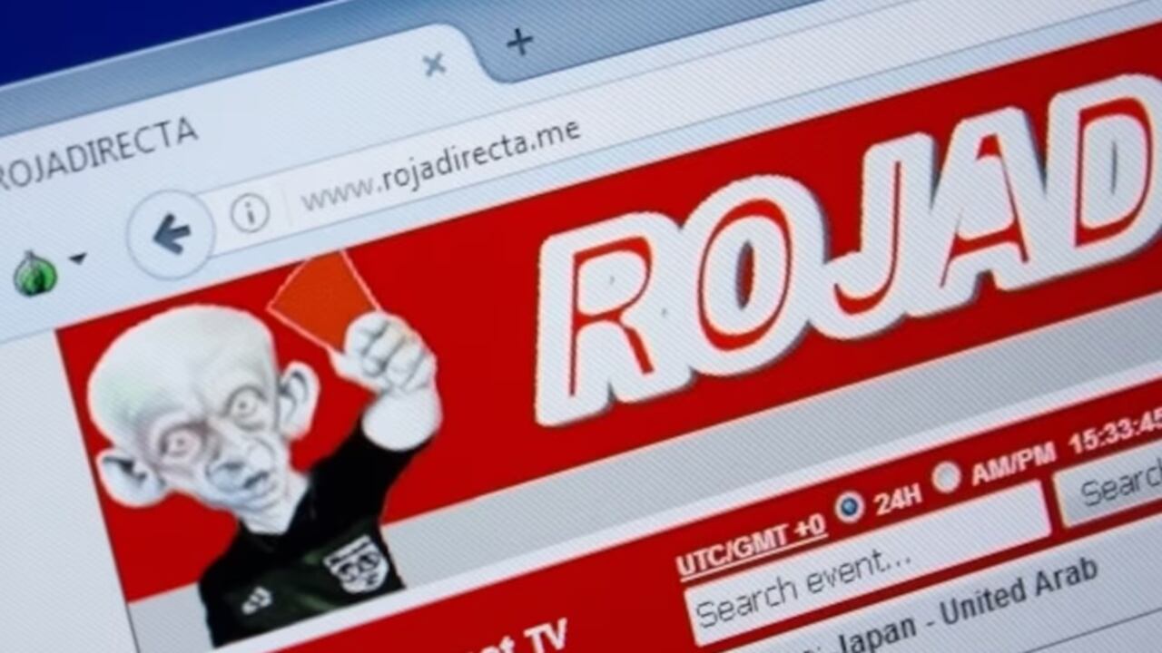 Roja Directa, página encargada de transmitir varios compromisos de manera pirata.