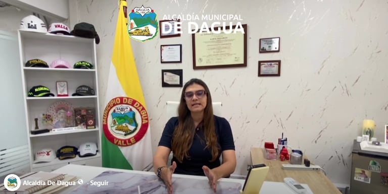 Karol Villarejo, alcaldesa de Dagua