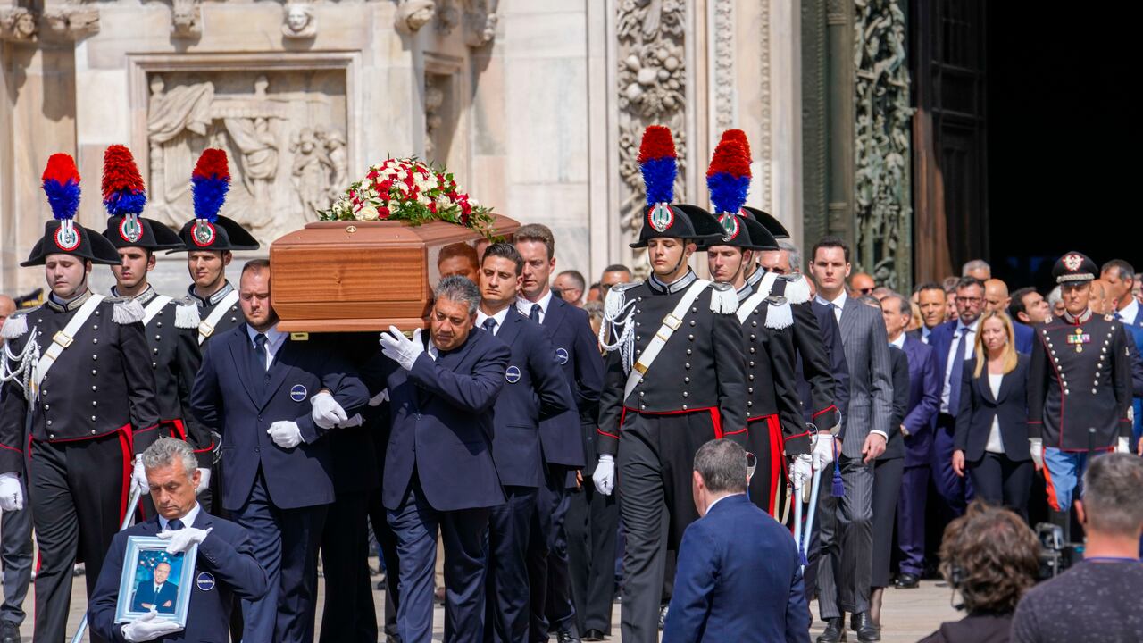 Funeral Silvio Berlusconi