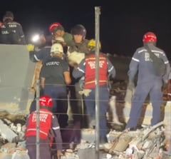 Continúan los rescates tras edificios colapsados tras terremoto de magnitud 7,2 y un segundo de 7,5 en Venezuela. Reportan daños, personas heridas y más de 20 réplicas del sismo.